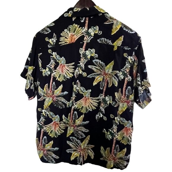 Coconut Beach Hawaiian Shirt Mens Size XL Vintage Palm Trees Button Down - Picture 2 of 7